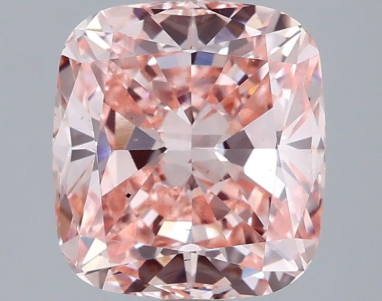 Loose Diamond - CUSHION MODIFIED 3.06ct Fancy Vivid Pink VS2: Loose Diamond - CUSHION MODIFIED 3.06ct Fancy Vivid Pink VS2 Source: This is a real non-mined Diamond that has been grown in a lab Shape: CUSHION MODIFIED Carats: 3.06 Color: Fancy Vivid Pink Certific