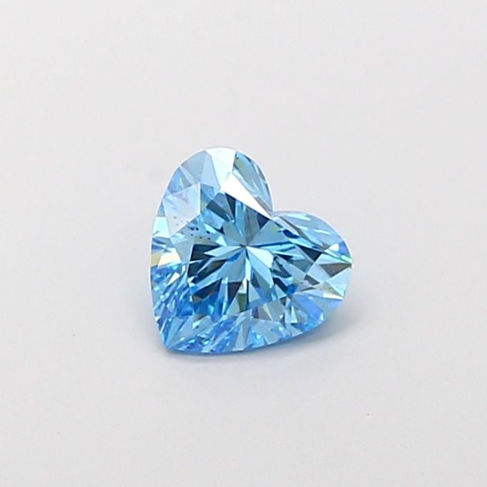 Loose Diamond - HEART 1.01ct Fancy Vivid Blue SI1: Loose Diamond - HEART 1.01ct Fancy Vivid Blue SI1 Source: This is a real non-mined Diamond that has been grown in a lab Shape: HEART Carats: 1.01 Color: Fancy Vivid Blue Certification: IGI Video: