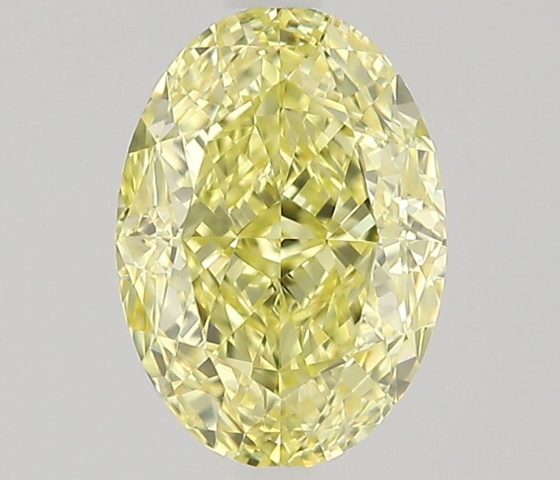 Loose Diamond - OVAL 1.0ct Fancy Intense Yellow VVS1: Loose Diamond - OVAL 1.0ct Fancy Intense Yellow VVS1 Source: Natural Shape: OVAL Carats: 1.0 Color: Fancy Intense Yellow Certification: GIA Video: