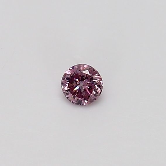 Loose Diamond - ROUND 0.07ct Fancy Intense Purple Pink I1: Loose Diamond - ROUND 0.07ct Fancy Intense Purple Pink I1 Source: Natural Shape: ROUND Carats: 0.07 Color: Fancy Intense Purple Pink Certification: GIA Video: