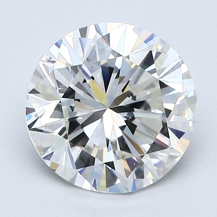 Loose Diamond - ROUND 1.79ct H VS1: Loose Diamond - ROUND 1.79ct H VS1 Source: Natural Shape: ROUND Carats: 1.79 Color: H Clarity: VS1 Certification: NONE Video: