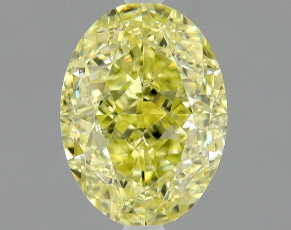 Loose Diamond - OVAL 1.54ct Fancy Yellow SI1: Loose Diamond - OVAL 1.54ct Fancy Yellow SI1 Source: Natural Shape: OVAL Carats: 1.54 Color: Fancy Yellow Certification: GIA Video: