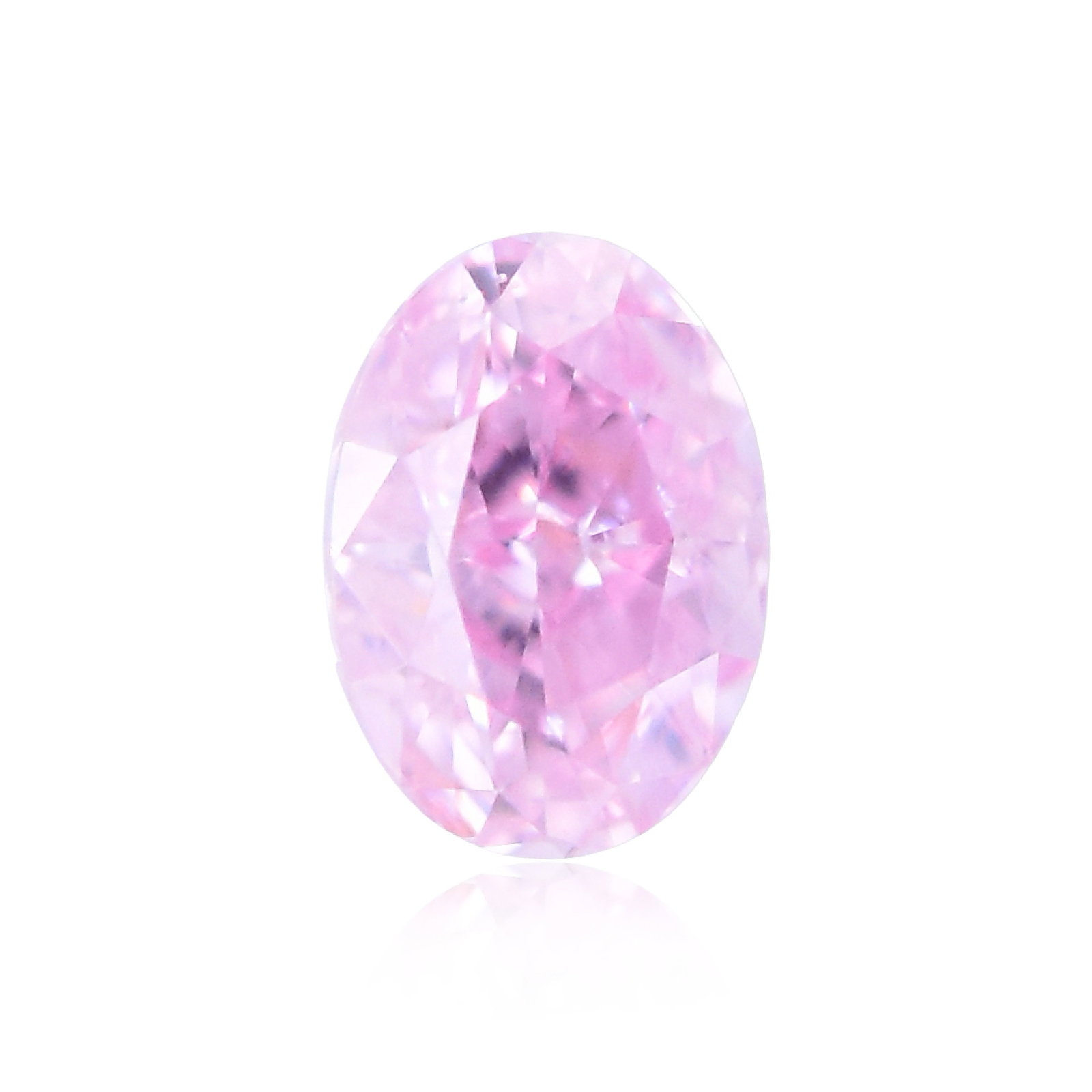 Loose Diamond - OVAL 0.1ct Fancy Intense Purplish Pink: Loose Diamond - OVAL 0.1ct Fancy Intense Purplish Pink Source: Natural Shape: OVAL Carats: 0.1 Color: Fancy Intense Purplish Pink Certification: GIA Video: