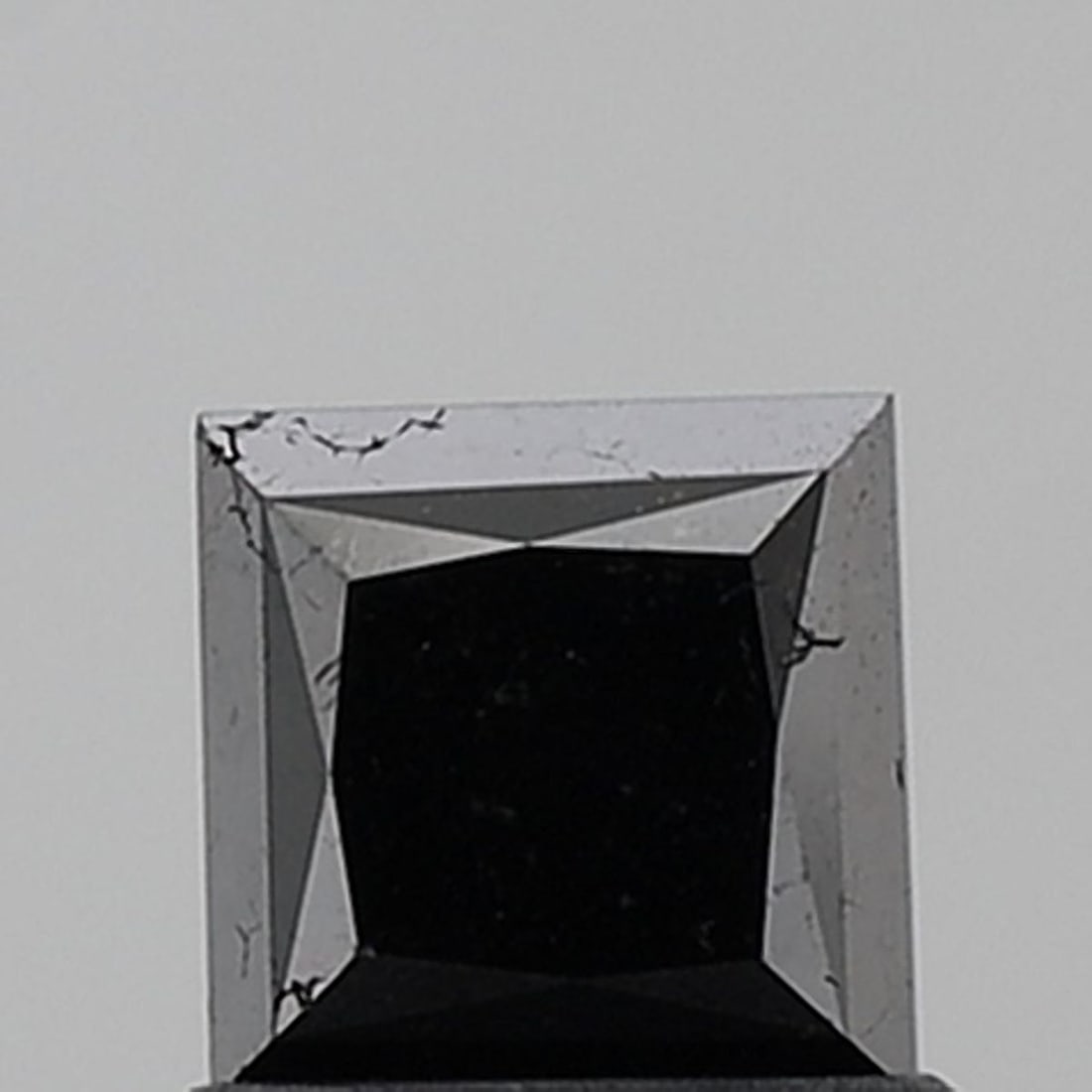Loose Diamond - PRINCESS 1.1ct Fancy Black VS2: Loose Diamond - PRINCESS 1.1ct Fancy Black VS2 Source: Natural Shape: PRINCESS Carats: 1.1 Color: Fancy Black Certification: NONE Video: