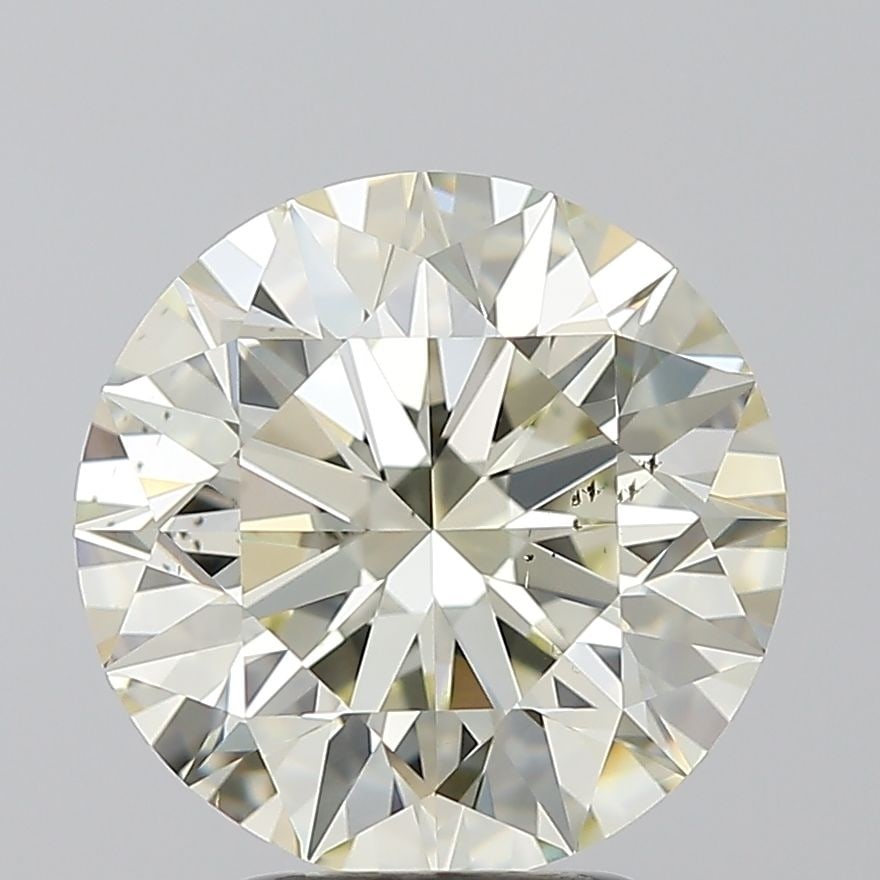 Loose Diamond - ROUND 3.7ct O-P SI1: Loose Diamond - ROUND 3.7ct O-P SI1 Source: Natural Shape: ROUND Carats: 3.7 Color: O-P Certification: GIA Video:
