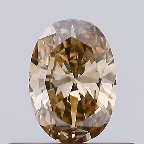 Loose Diamond - OVAL 0.27ct Fancy Brown VS2: Loose Diamond - OVAL 0.27ct Fancy Brown VS2 Source: Natural Shape: OVAL Carats: 0.27 Color: Fancy Brown Certification: NONE Video: