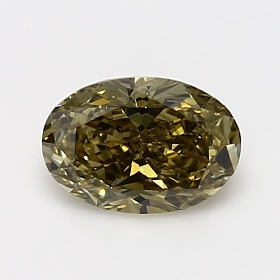 Loose Diamond - OVAL 1.01ct Fancy Brownish Yellow VS2: Loose Diamond - OVAL 1.01ct Fancy Brownish Yellow VS2 Source: Natural Shape: OVAL Carats: 1.01 Color: Fancy Brownish Yellow Certification: GIA Video: