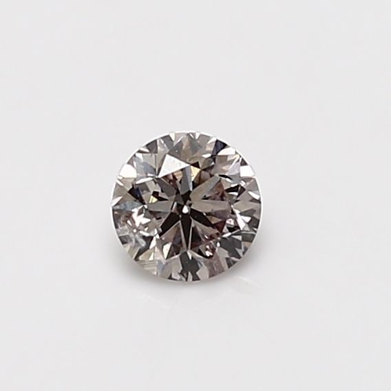 Loose Diamond - ROUND 0.3ct Fancy Light Pink Brown Pink I2: Loose Diamond - ROUND 0.3ct Fancy Light Pink Brown Pink I2 Source: Natural Shape: ROUND Carats: 0.3 Color: Fancy Light Pink Brown Pink Certification: GIA Video:
