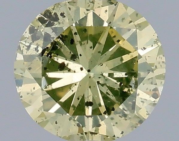 Loose Diamond - ROUND 0.26ct Fancy Brownish Greenish Yellow (1 of 1)