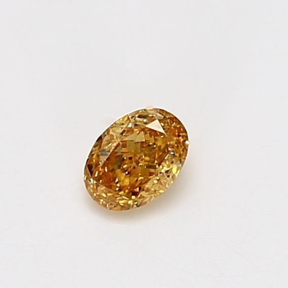 Loose Diamond - OVAL 0.26ct Fancy Intense Orange Yellow SI1: Loose Diamond - OVAL 0.26ct Fancy Intense Orange Yellow SI1 Source: Natural Shape: OVAL Carats: 0.26 Color: Fancy Intense Orange Yellow Certification: GIA Video: