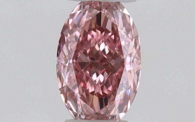 Loose Diamond - OVAL 0.11ct Fancy Intense Pink: Loose Diamond - OVAL 0.11ct Fancy Intense Pink Source: Natural Shape: OVAL Carats: 0.11 Color: Fancy Intense Pink Certification: GIA Video: