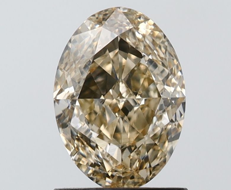 Loose Diamond - OVAL 1.51ct Brown Yellow VS1: Loose Diamond - OVAL 1.51ct Brown Yellow VS1 Source: Natural Shape: OVAL Carats: 1.51 Color: Brown Yellow Certification: NONE Video: