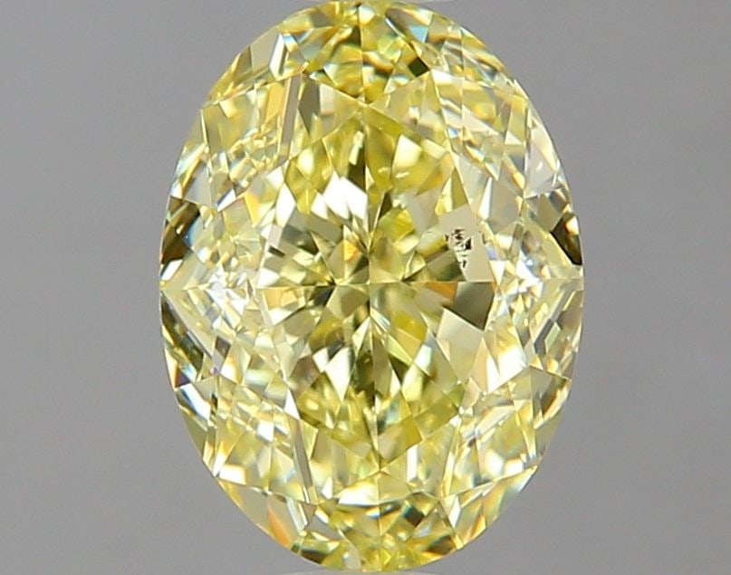 Loose Diamond - OVAL 1.71ct Faint Yellow SI1: Loose Diamond - OVAL 1.71ct Faint Yellow SI1 Source: Natural Shape: OVAL Carats: 1.71 Color: Faint Yellow Certification: GIA Video: