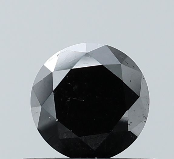 Loose Diamond - ROUND 0.65ct Fancy Black VS2: Loose Diamond - ROUND 0.65ct Fancy Black VS2 Source: Natural Shape: ROUND Carats: 0.65 Color: Fancy Black Certification: NONE Video: