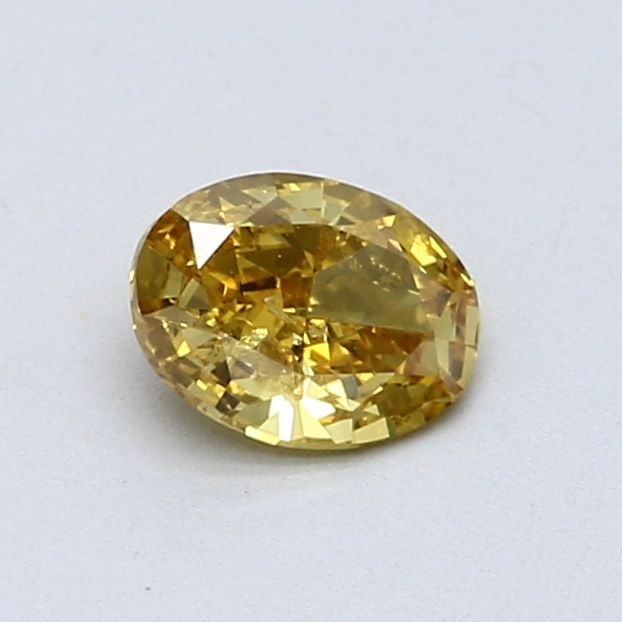 Loose Diamond - OVAL 0.5ct Fancy Vivid Orangey Yellow: Loose Diamond - OVAL 0.5ct Fancy Vivid Orangey Yellow Source: Natural Shape: OVAL Carats: 0.5 Color: Fancy Vivid Orangey Yellow Certification: GIA Video: