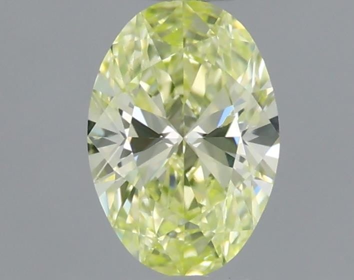 Loose Diamond - OVAL 0.29ct Fancy Green Yellow SI2: Loose Diamond - OVAL 0.29ct Fancy Green Yellow SI2 Source: Natural Shape: OVAL Carats: 0.29 Color: Fancy Green Yellow Certification: GIA Video: