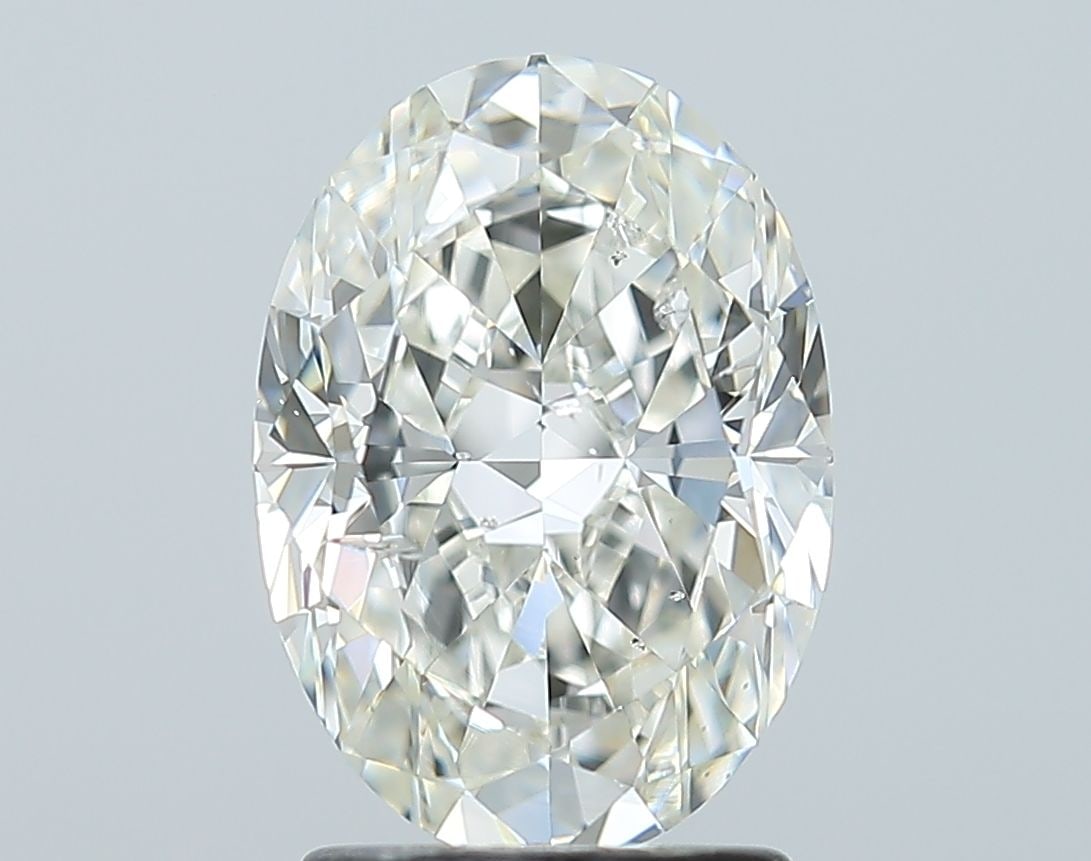 Loose Diamond - OVAL 2.01ct J SI2: Loose Diamond - OVAL 2.01ct J SI2 Source: Natural Shape: OVAL Carats: 2.01 Color: J Clarity: SI2 Certification: GIA Video: