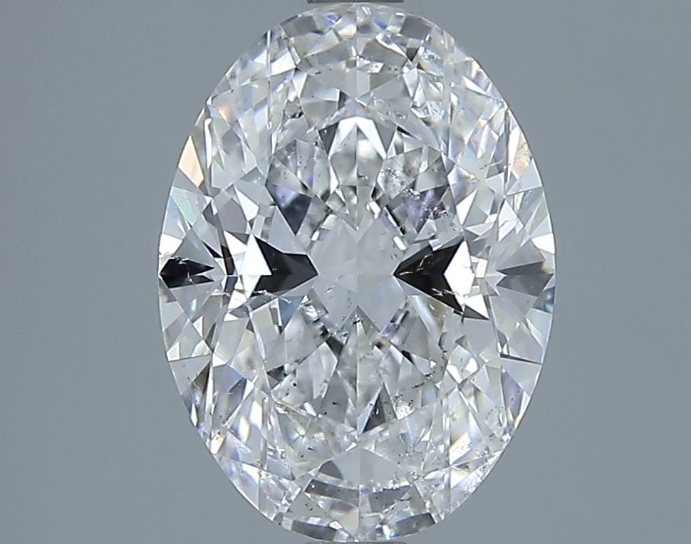 Loose Diamond - OVAL 2.5ct E SI2: Loose Diamond - OVAL 2.5ct E SI2 Source: Natural Shape: OVAL Carats: 2.5 Color: E Clarity: SI2 Certification: GIA Video: