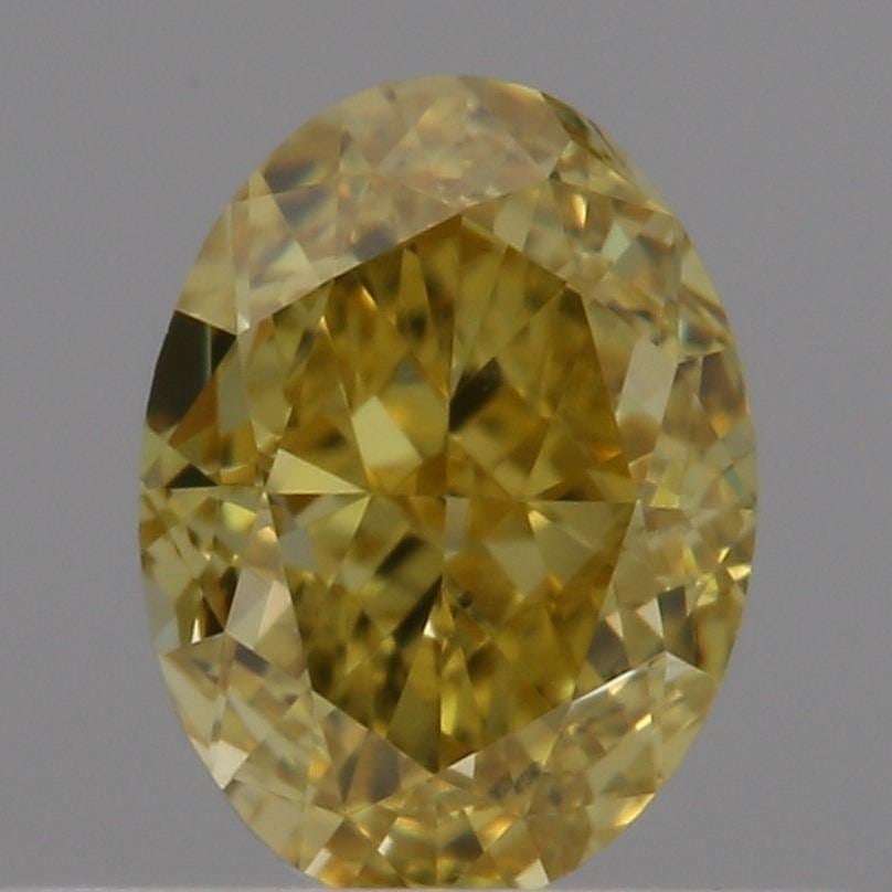 Loose Diamond - OVAL 0.45ct Fancy Vivid Yellow VVS1 (1 of 1)