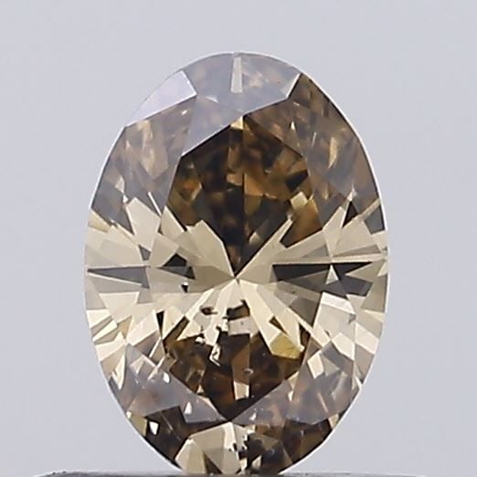 Loose Diamond - OVAL 0.42ct Fancy Brown SI2: Loose Diamond - OVAL 0.42ct Fancy Brown SI2 Source: Natural Shape: OVAL Carats: 0.42 Color: Fancy Brown Certification: NONE Video: