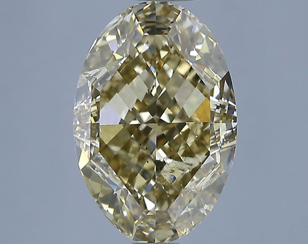 Loose Diamond - OVAL 3.01ct Brown Yellow SI2: Loose Diamond - OVAL 3.01ct Brown Yellow SI2 Source: Natural Shape: OVAL Carats: 3.01 Color: Brown Yellow Certification: NONE Video:
