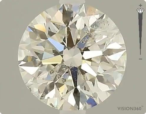 Loose Diamond - ROUND 2.35ct I I1: Loose Diamond - ROUND 2.35ct I I1 Source: Natural Shape: ROUND Carats: 2.35 Color: I Clarity: I1 Certification: GIA Video: