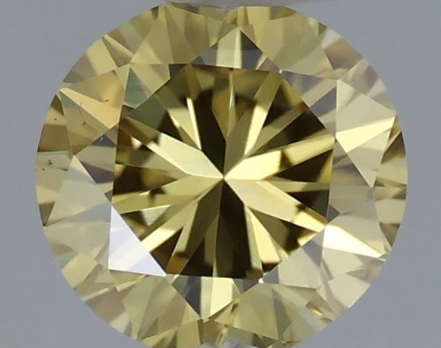 Loose Diamond - ROUND 0.25ct Fancy Deep Greenish Yellow: Loose Diamond - ROUND 0.25ct Fancy Deep Greenish Yellow Source: Natural Shape: ROUND Carats: 0.25 Color: Fancy Deep Greenish Yellow Certification: GIA Video: