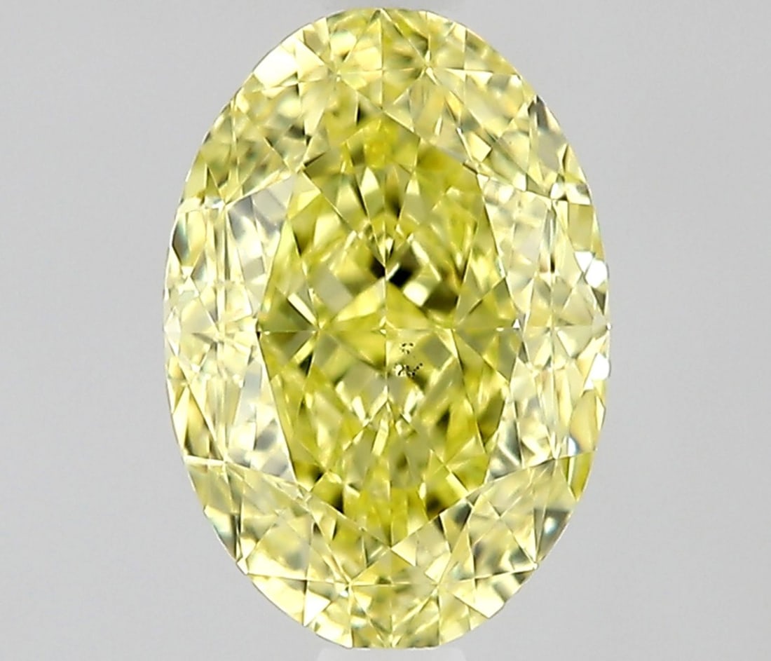 Loose Diamond - OVAL 0.76ct Fancy Intense Yellow VS2: Loose Diamond - OVAL 0.76ct Fancy Intense Yellow VS2 Source: Natural Shape: OVAL Carats: 0.76 Color: Fancy Intense Yellow Certification: GIA Video: