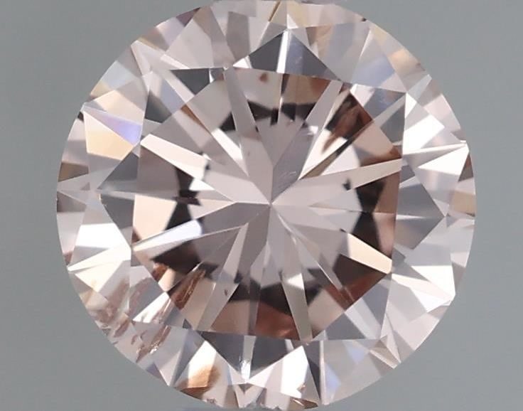 Loose Diamond - ROUND 0.5ct Fancy Brown Pink SI2: Loose Diamond - ROUND 0.5ct Fancy Brown Pink SI2 Source: Natural Shape: ROUND Carats: 0.5 Color: Fancy Brown Pink Certification: GIA Video: