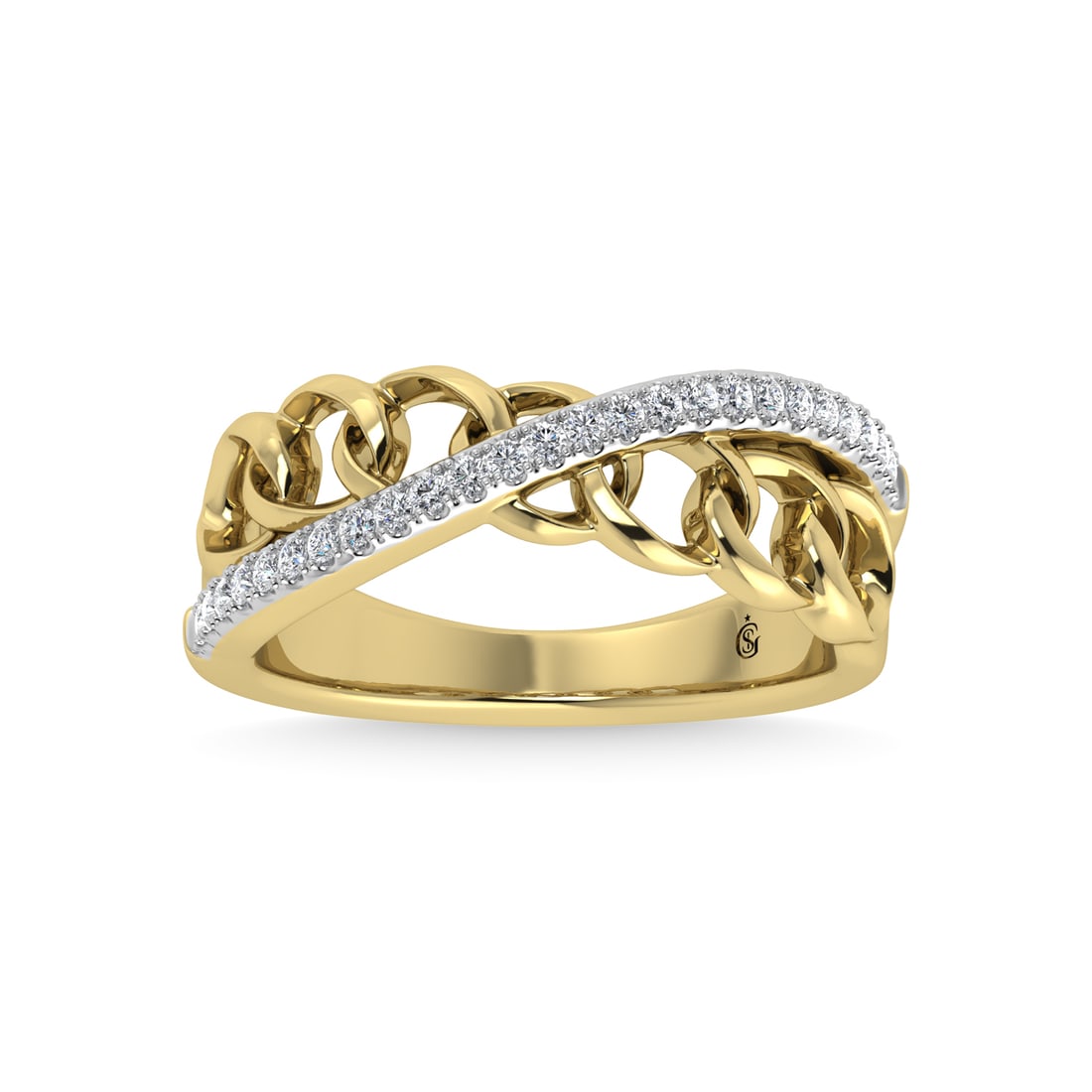14K Yellow Gold Diamond 1/8 Ct.Tw. Fashion Ring: 14K Yellow Gold Diamond 1/8 Ct.Tw. Fashion Ring 14k Yellow Gold Stone Color: G-h Stone Clarity: I1-i2 Each ring is presented in standard size 6.5. Complimentary resizing is available between sizes 510