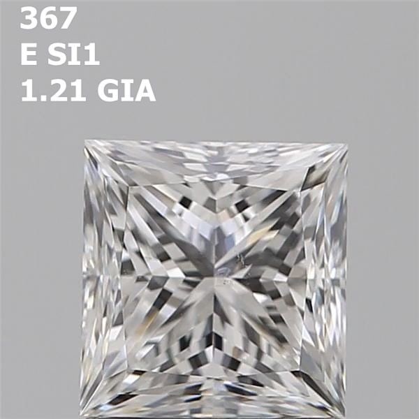 Loose Diamond - PRINCESS 1.21ct E SI1 (1 of 1)