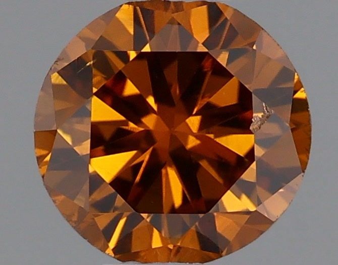 Loose Diamond - ROUND 0.31ct Fancy Deep Brown Orange: Loose Diamond - ROUND 0.31ct Fancy Deep Brown Orange Source: Natural Shape: ROUND Carats: 0.31 Color: Fancy Deep Brown Orange Certification: GIA Video: