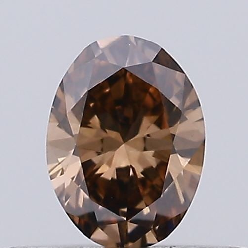Loose Diamond - OVAL 0.24ct Fancy Brown VS1: Loose Diamond - OVAL 0.24ct Fancy Brown VS1 Source: Natural Shape: OVAL Carats: 0.24 Color: Fancy Brown Certification: NONE Video: