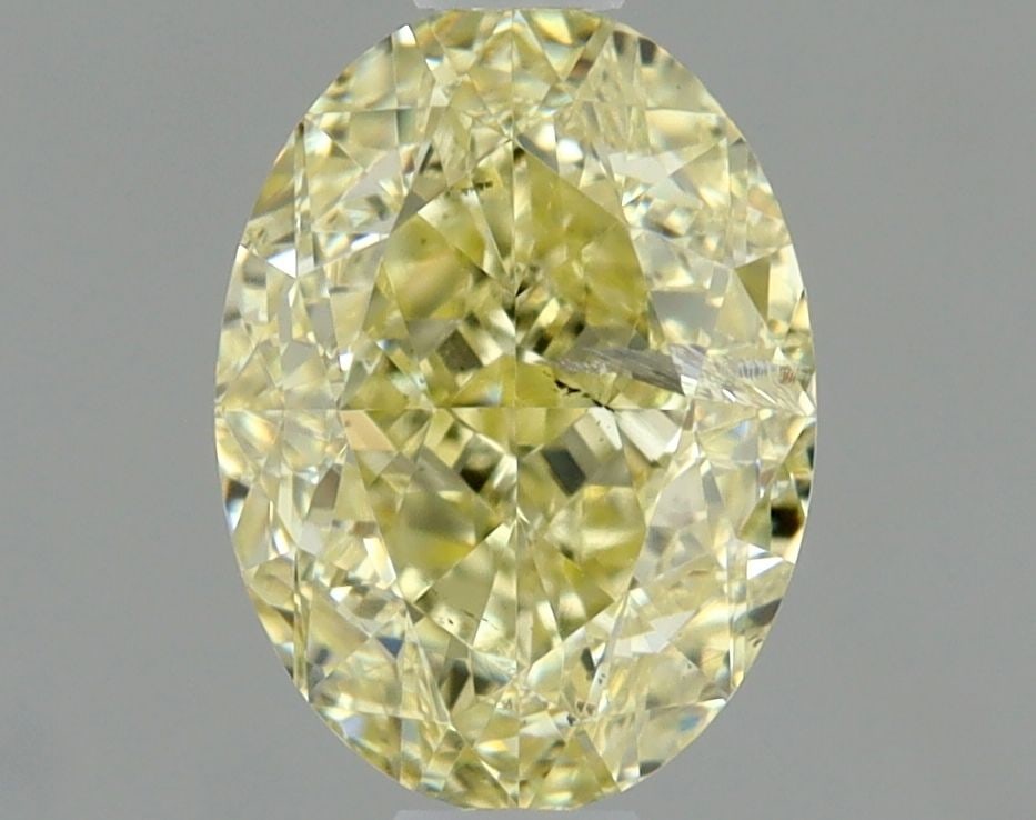 Loose Diamond - OVAL 1.0ct Fancy Yellow I2: Loose Diamond - OVAL 1.0ct Fancy Yellow I2 Source: Natural Shape: OVAL Carats: 1.0 Color: Fancy Yellow Certification: GIA Video: