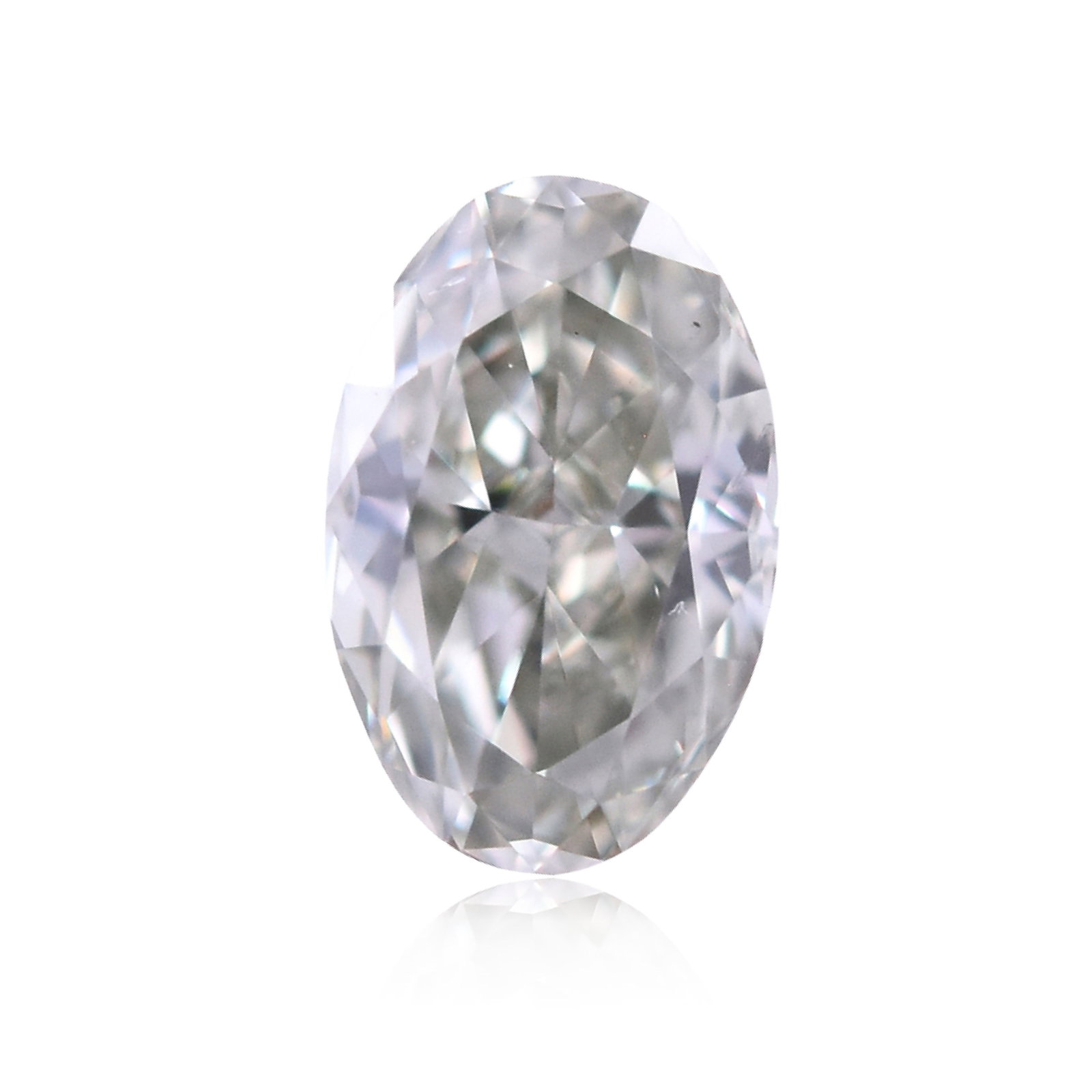 Loose Diamond - OVAL 0.31ct Fancy Grayish Yellowish Green SI1 (1 of 1)