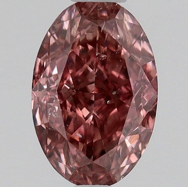 Loose Diamond - OVAL 0.47ct Fancy Deep Orangey Pink SI2: Loose Diamond - OVAL 0.47ct Fancy Deep Orangey Pink SI2 Source: Natural Shape: OVAL Carats: 0.47 Color: Fancy Deep Orangey Pink Certification: GIA Video: