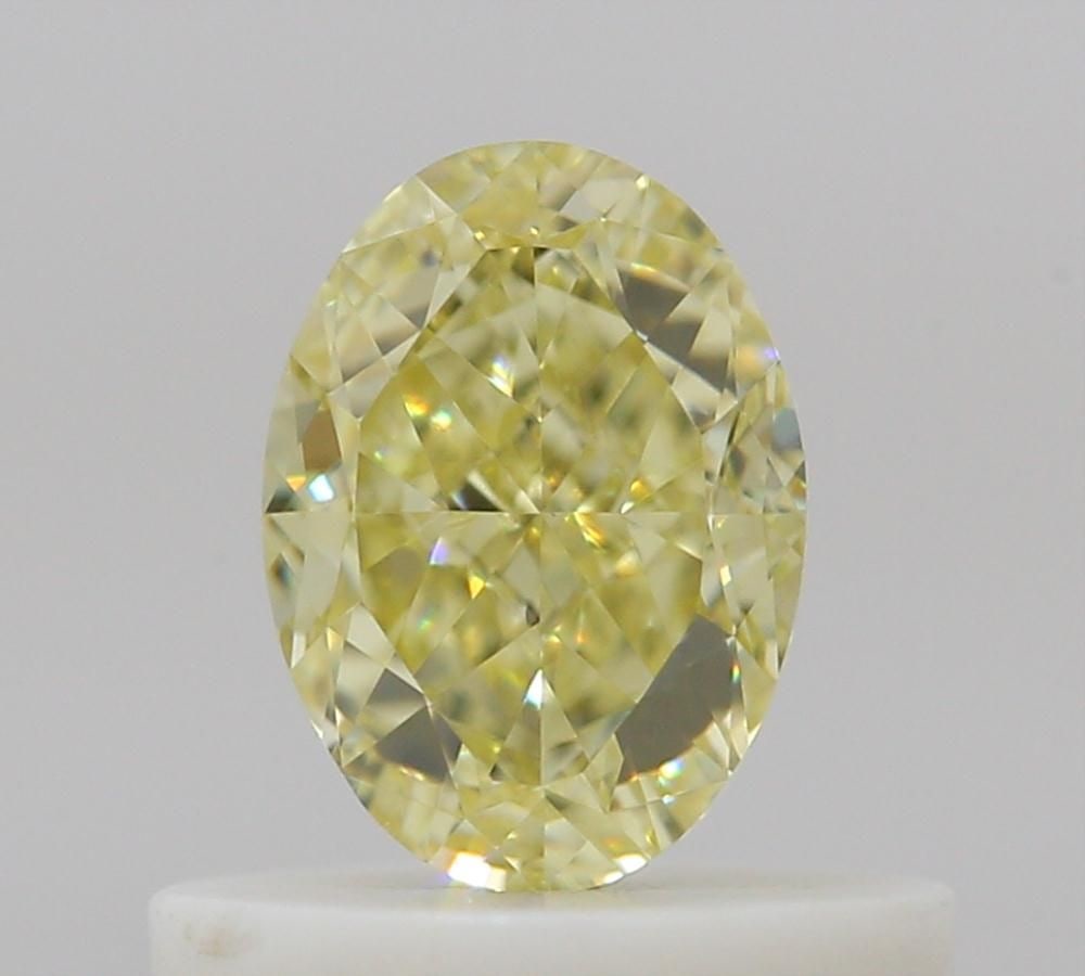 Loose Diamond - OVAL 0.55ct Fancy Light Yellow VS1: Loose Diamond - OVAL 0.55ct Fancy Light Yellow VS1 Source: Natural Shape: OVAL Carats: 0.55 Color: Fancy Light Yellow Certification: GIA Video: