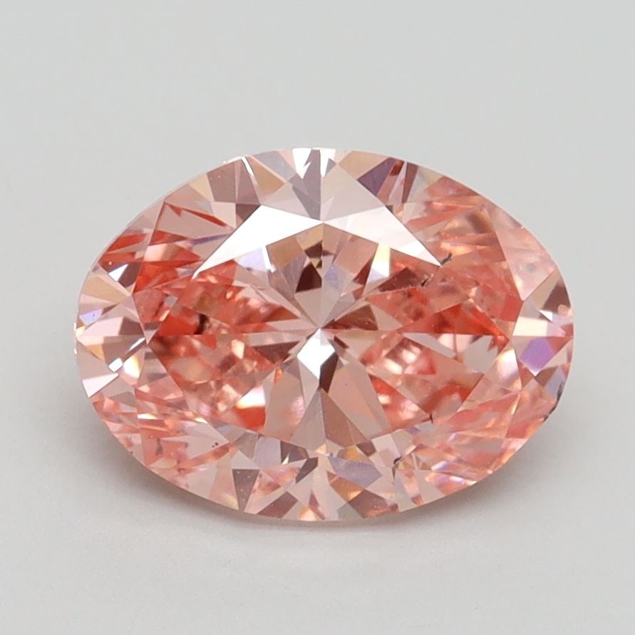 Loose Diamond - OVAL 2.0ct Fancy Intense Pink VS2: Loose Diamond - OVAL 2.0ct Fancy Intense Pink VS2 Source: This is a real non-mined Diamond that has been grown in a lab Shape: OVAL Carats: 2.0 Color: Fancy Intense Pink Certification: IGI Video: