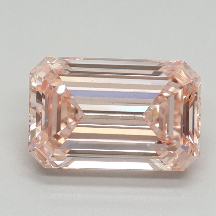Loose Diamond - EMERALD 2.06ct Fancy Intense Pink VS1: Loose Diamond - EMERALD 2.06ct Fancy Intense Pink VS1 Source: This is a real non-mined Diamond that has been grown in a lab Shape: EMERALD Carats: 2.06 Color: Fancy Intense Pink Certification: IGI Vid