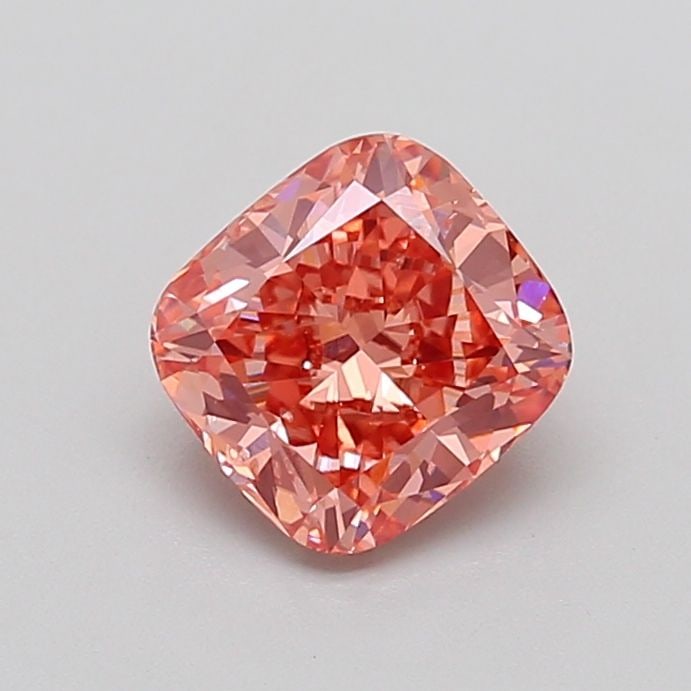 Loose Diamond - CUSHION MODIFIED 1.74ct Fancy Vivid Brownish Pink SI1: Loose Diamond - CUSHION MODIFIED 1.74ct Fancy Vivid Brownish Pink SI1 Source: This is a real non-mined Diamond that has been grown in a lab Shape: CUSHION MODIFIED Carats: 1.74 Color: Fancy Vivid Brow