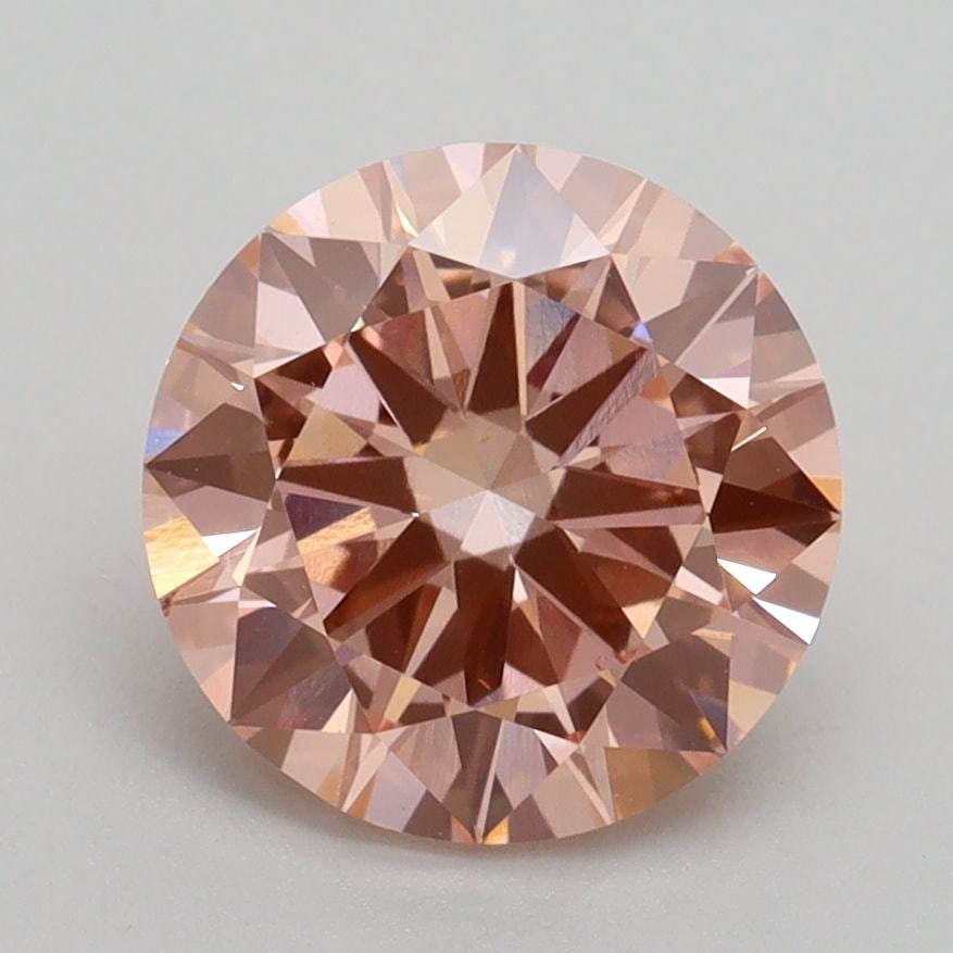 Loose Diamond - ROUND 2.3ct Fancy Intense Pink VS1: Loose Diamond - ROUND 2.3ct Fancy Intense Pink VS1 Source: This is a real non-mined Diamond that has been grown in a lab Shape: ROUND Carats: 2.3 Color: Fancy Intense Pink Certification: IGI Video: