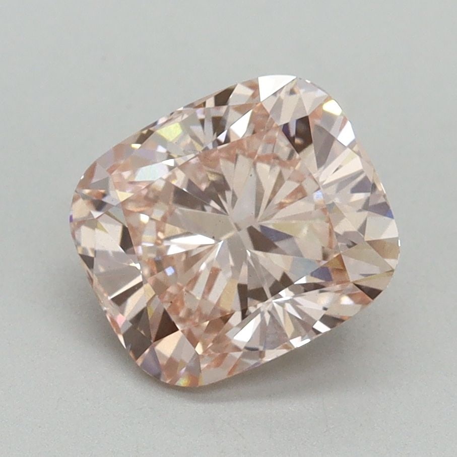 Loose Diamond - CUSHION BRILLIANT 2.05ct Fancy Intense Pink VS2: Loose Diamond - CUSHION BRILLIANT 2.05ct Fancy Intense Pink VS2 Source: This is a real non-mined Diamond that has been grown in a lab Shape: CUSHION BRILLIANT Carats: 2.05 Color: Fancy Intense Pink Ce