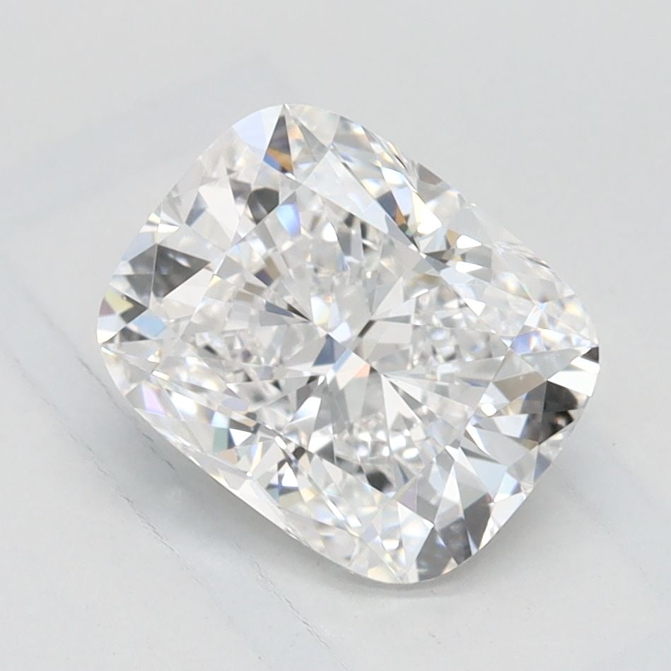 Loose Diamond - CUSHION MODIFIED 1.52ct D VVS1: Loose Diamond - CUSHION MODIFIED 1.52ct D VVS1 Source: This is a real non-mined Diamond that has been grown in a lab Shape: CUSHION MODIFIED Carats: 1.52 Color: D Clarity: VVS1 Certification: IGI Vide