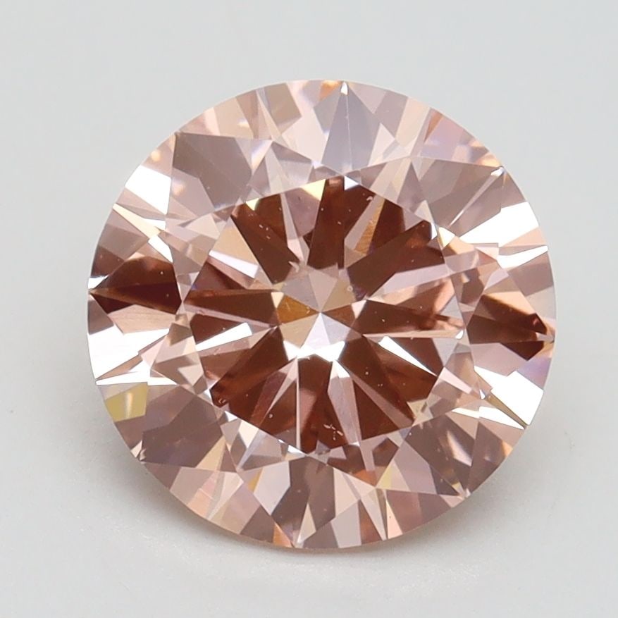 Loose Diamond - ROUND 2.5ct Fancy Intense Pink SI1: Loose Diamond - ROUND 2.5ct Fancy Intense Pink SI1 Source: This is a real non-mined Diamond that has been grown in a lab Shape: ROUND Carats: 2.5 Color: Fancy Intense Pink Certification: IGI Video:
