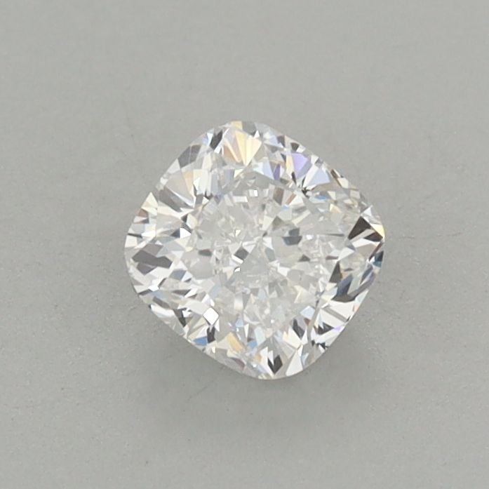 Loose Diamond - CUSHION MODIFIED 0.53ct D VVS2: Loose Diamond - CUSHION MODIFIED 0.53ct D VVS2 Source: This is a real non-mined Diamond that has been grown in a lab Shape: CUSHION MODIFIED Carats: 0.53 Color: D Clarity: VVS2 Certification: IGI Vide