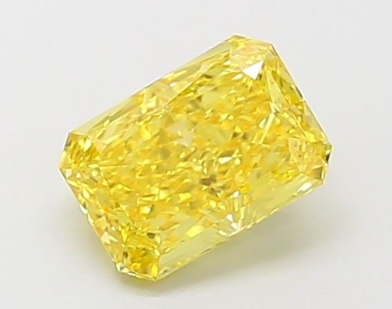 Loose Diamond - RADIANT 1.05ct Fancy Vivid Yellow VS1: Loose Diamond - RADIANT 1.05ct Fancy Vivid Yellow VS1 Source: This is a real non-mined Diamond that has been grown in a lab Shape: RADIANT Carats: 1.05 Color: Fancy Vivid Yellow Certification: IGI Vid