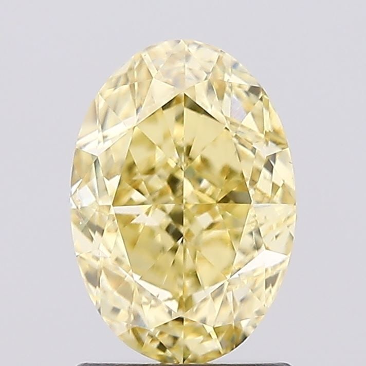 Loose Diamond - OVAL 1.56ct Fancy Intense Yellow VS1: Loose Diamond - OVAL 1.56ct Fancy Intense Yellow VS1 Source: This is a real non-mined Diamond that has been grown in a lab Shape: OVAL Carats: 1.56 Color: Fancy Intense Yellow Certification: IGI Video