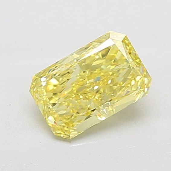 Loose Diamond - RADIANT 1.25ct Fancy Vivid Yellow VS1: Loose Diamond - RADIANT 1.25ct Fancy Vivid Yellow VS1 Source: This is a real non-mined Diamond that has been grown in a lab Shape: RADIANT Carats: 1.25 Color: Fancy Vivid Yellow Certification: IGI Vid