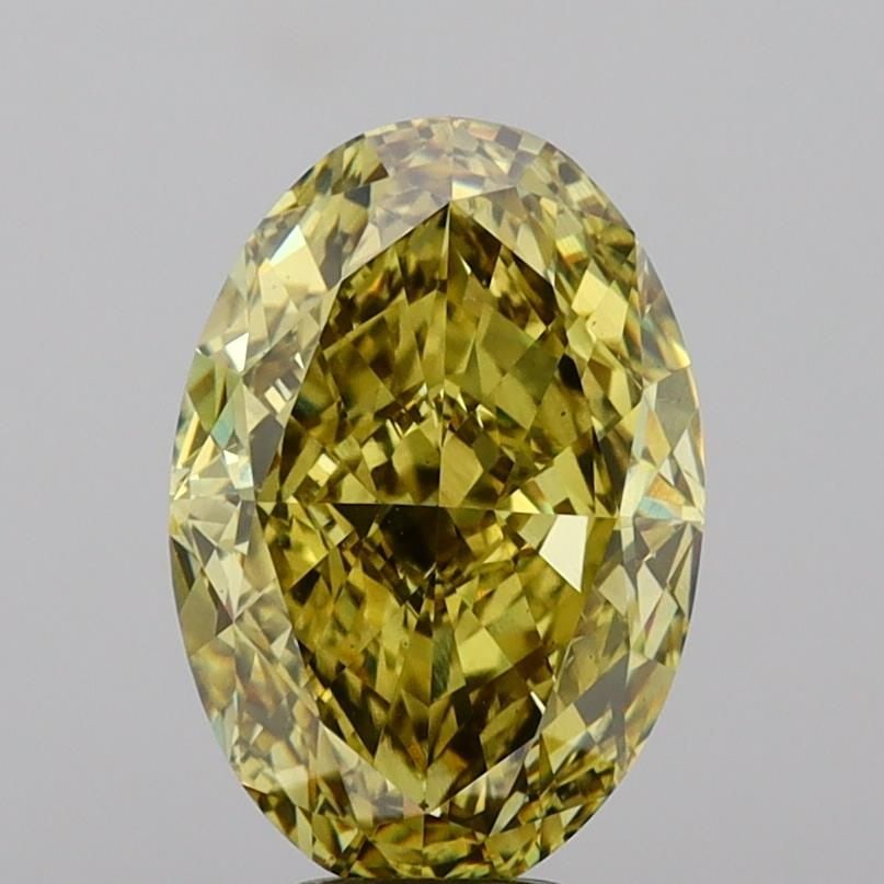 Loose Diamond - OVAL 8.02ct Fancy Intense Yellow VS1: Loose Diamond - OVAL 8.02ct Fancy Intense Yellow VS1 Source: This is a real non-mined Diamond that has been grown in a lab Shape: OVAL Carats: 8.02 Color: Fancy Intense Yellow Certification: IGI Video