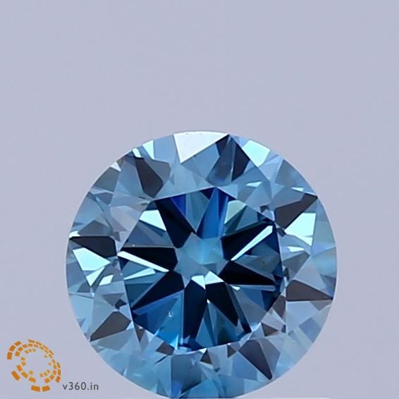 Loose Diamond - ROUND 0.94ct Fancy Vivid Blue VS1: Loose Diamond - ROUND 0.94ct Fancy Vivid Blue VS1 Source: This is a real non-mined Diamond that has been grown in a lab Shape: ROUND Carats: 0.94 Color: Fancy Vivid Blue Certification: IGI Video: